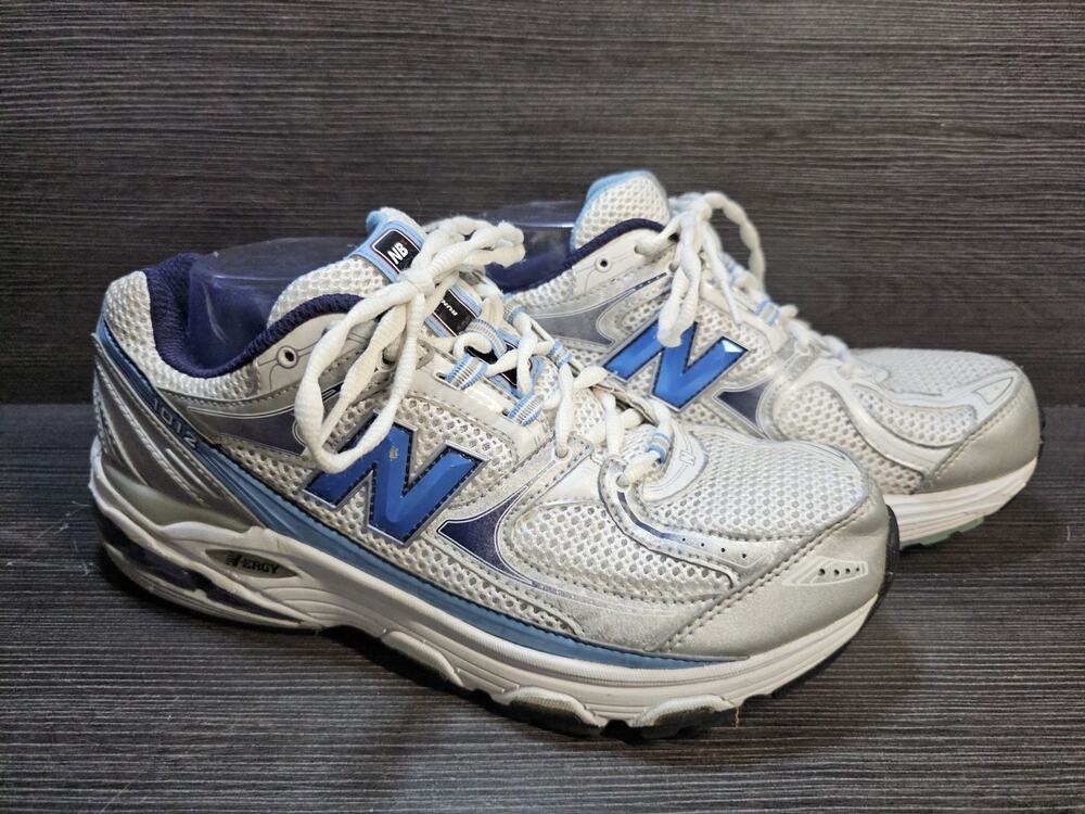 New Balance 1012 Blue/Gray/Silver/White Womens Sz 10.5B WR1012MC